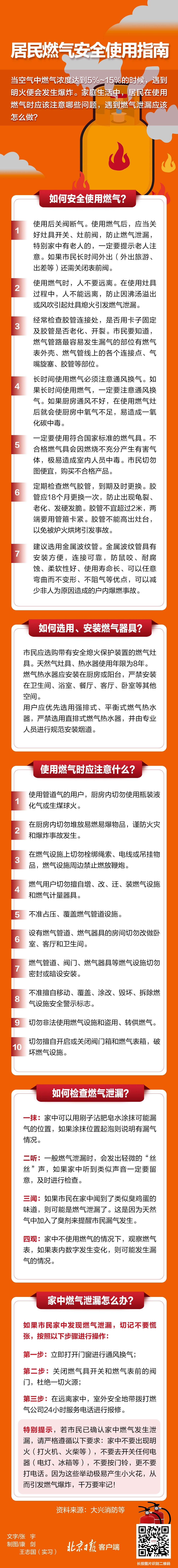 燃气安全使用指南来了，若何查抄泄漏？一图读懂