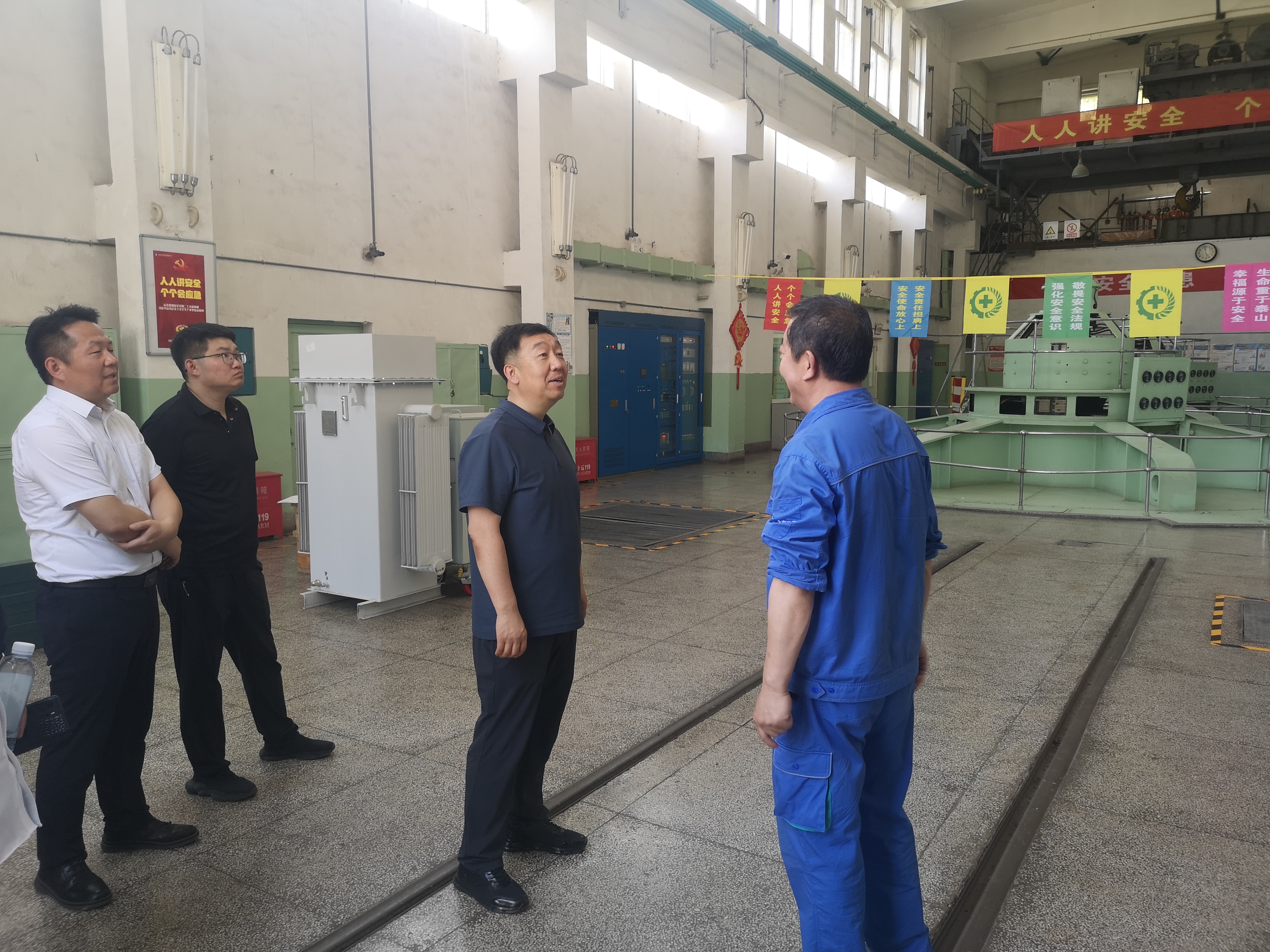 包头市水务局局长乔正南一行赴J9集团北京段发展调研