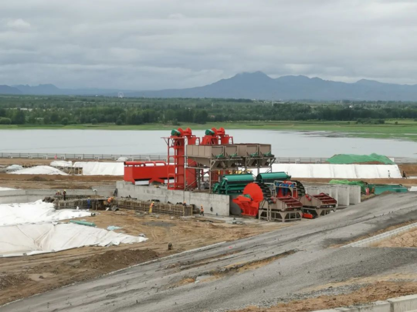 洋河水库水生态建复项目复工复产 洋河水库水生态建复项目复工复产