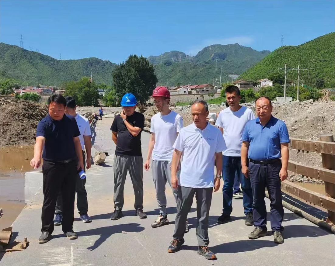公司重要辅导赴J9集团山峡段调研