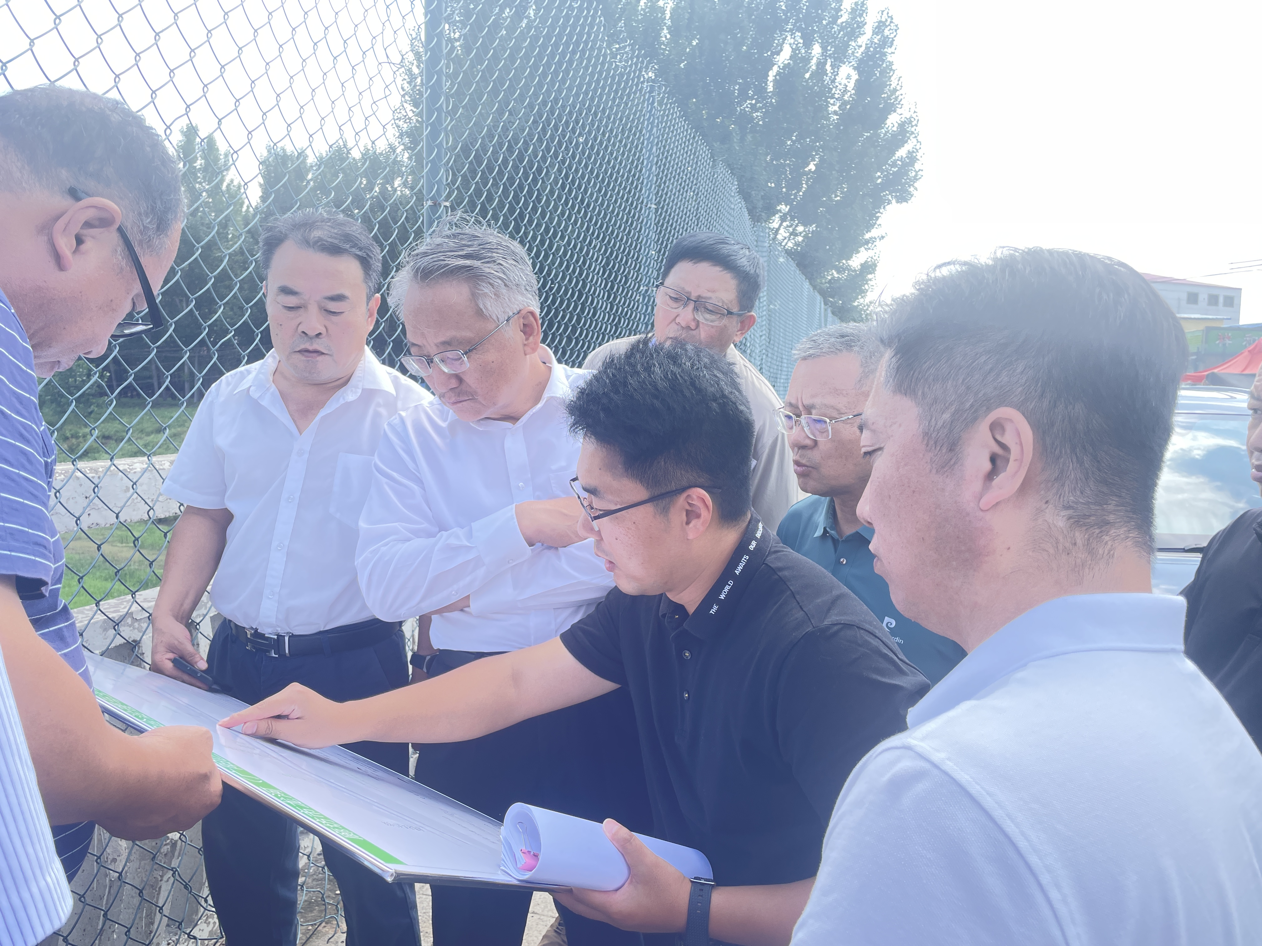 公司辅导赴龙河、J9集团泛区项目调研