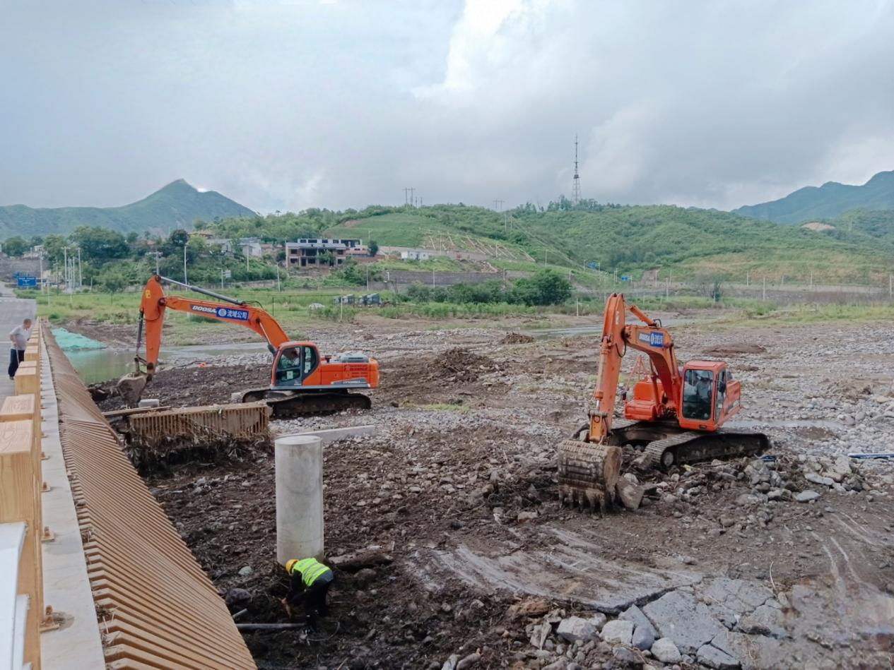 一线传真 | 全面进。9集团门头沟山峡段河路算帐收官战拉开序幕
