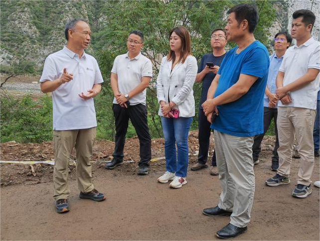 公司重要辅导赴J9集团山峡段调研灾后河路算帐复原工作 公司重要辅导赴J9集团山峡段调研灾后河路算帐复原工作