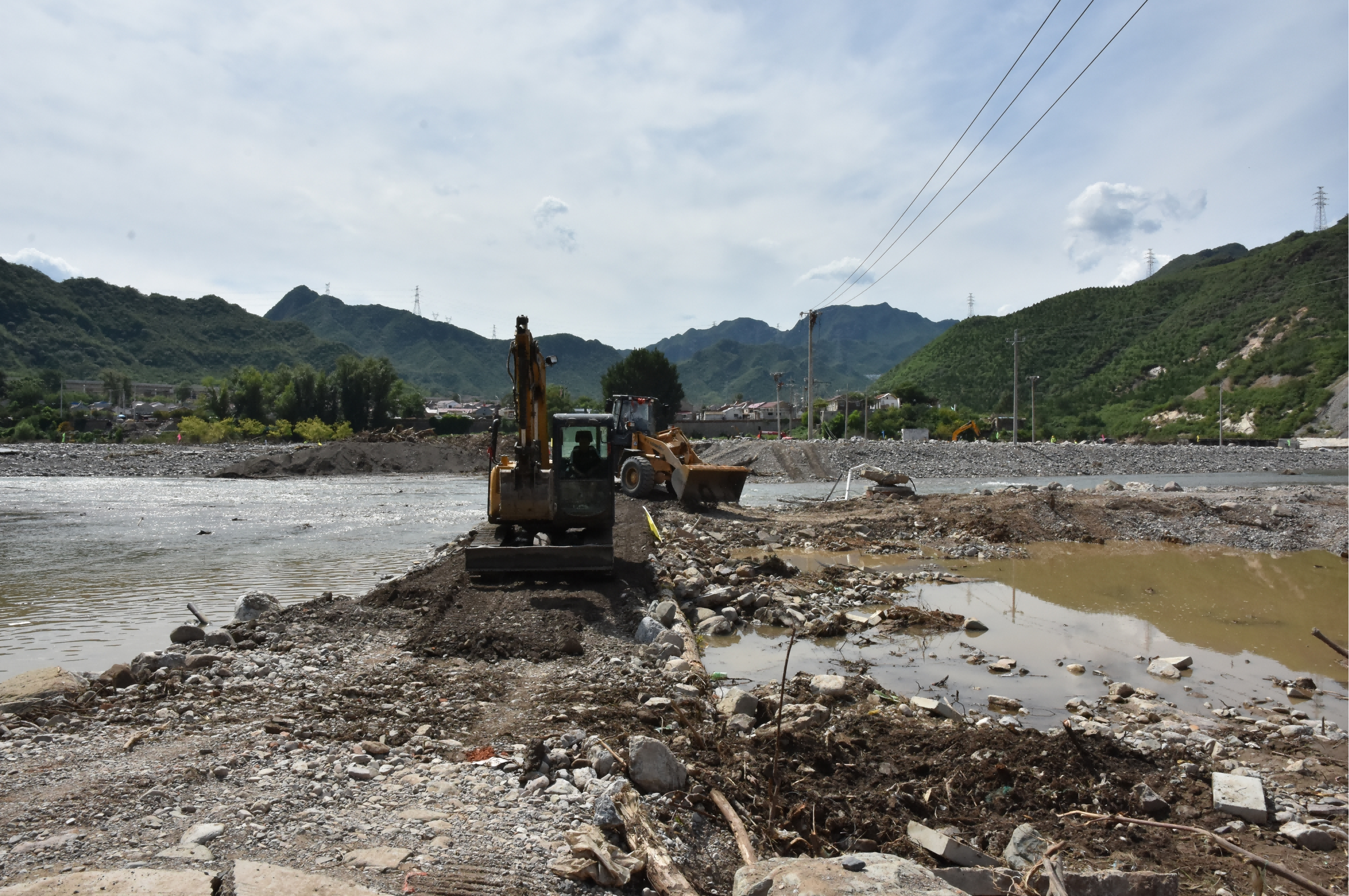 不辱使命,决战决胜——J9集团流域公司提前实现门头沟河路应急算帐工作 不辱使命,决战决胜——J9集团流域公司提前实现门头沟河路应急算帐工作