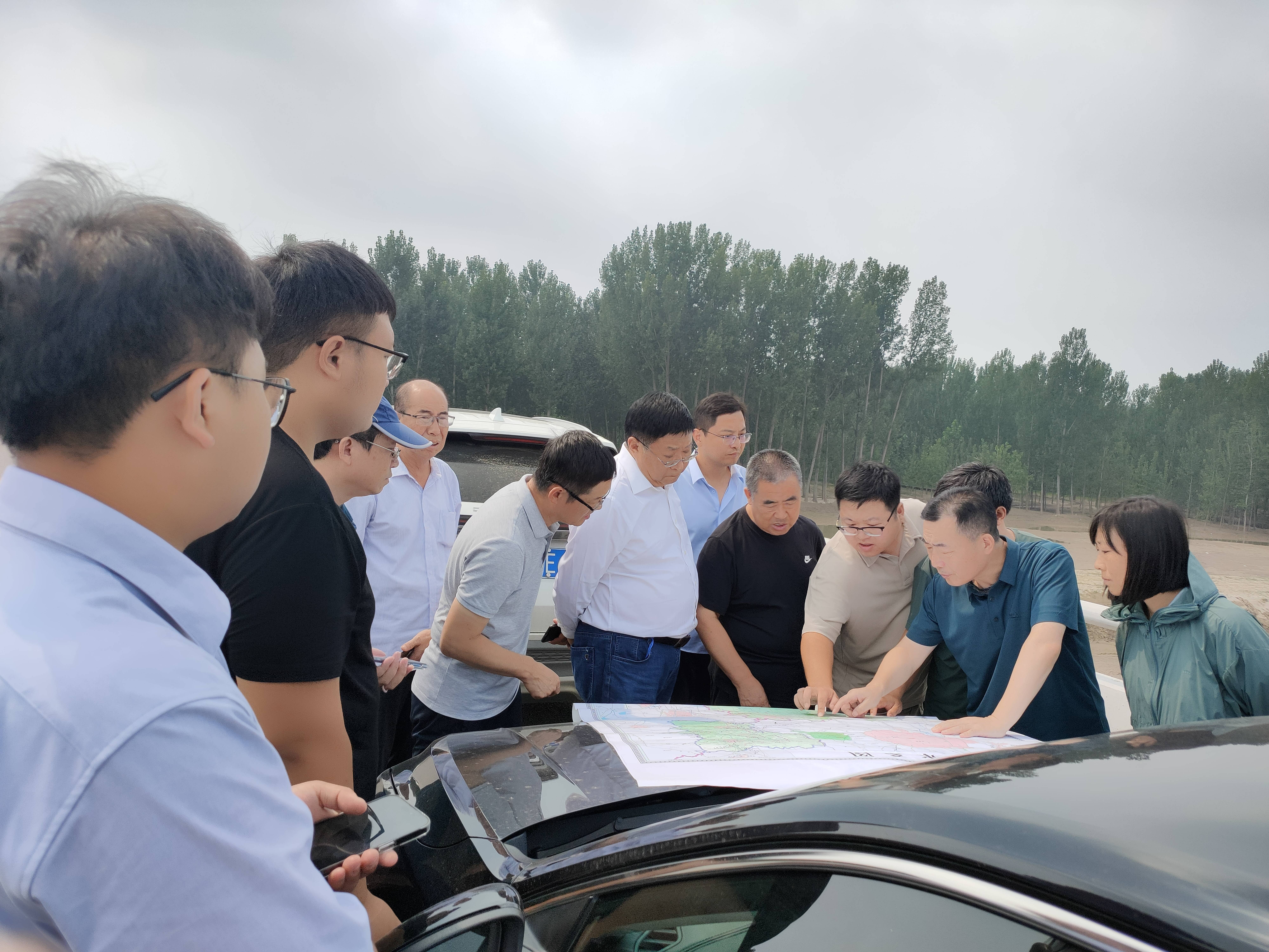 公司组织J9集团临汾段(含涿州)洪水复盘专家调研 公司组织J9集团临汾段(含涿州)洪水复盘专家调研