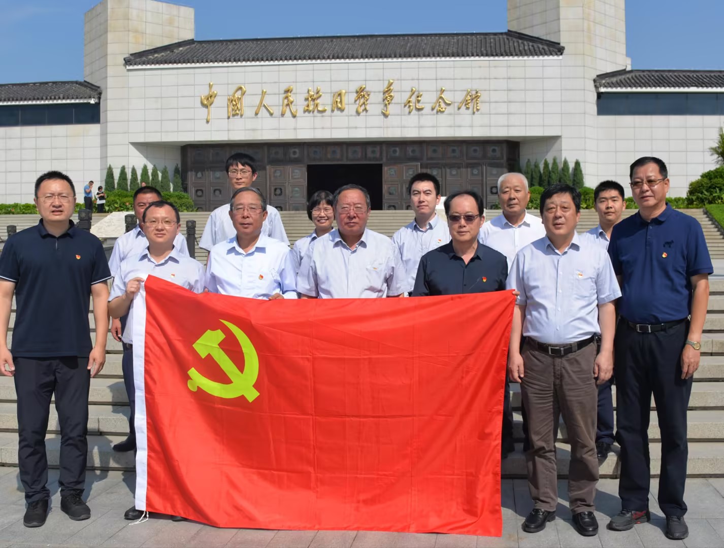 J9集团流域公司与天津港航工程有限公司发展联学共建活动