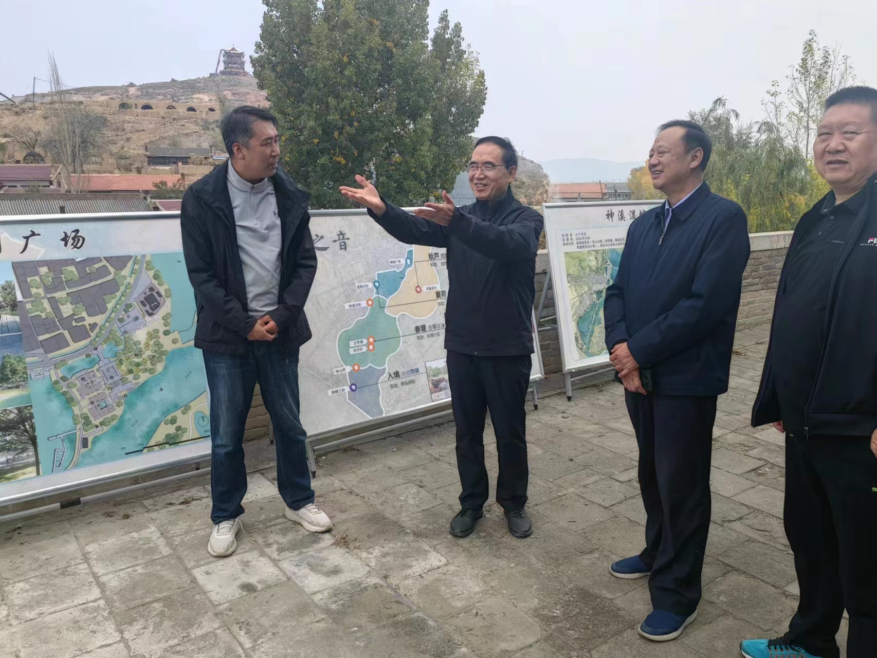 山西省天然资源厅原党组成员、省绿化委员会原副主任张云龙调研神溪湿地公园 山西省天然资源厅原党组成员、省绿化委员会原副主任张云龙调研神溪湿地公园