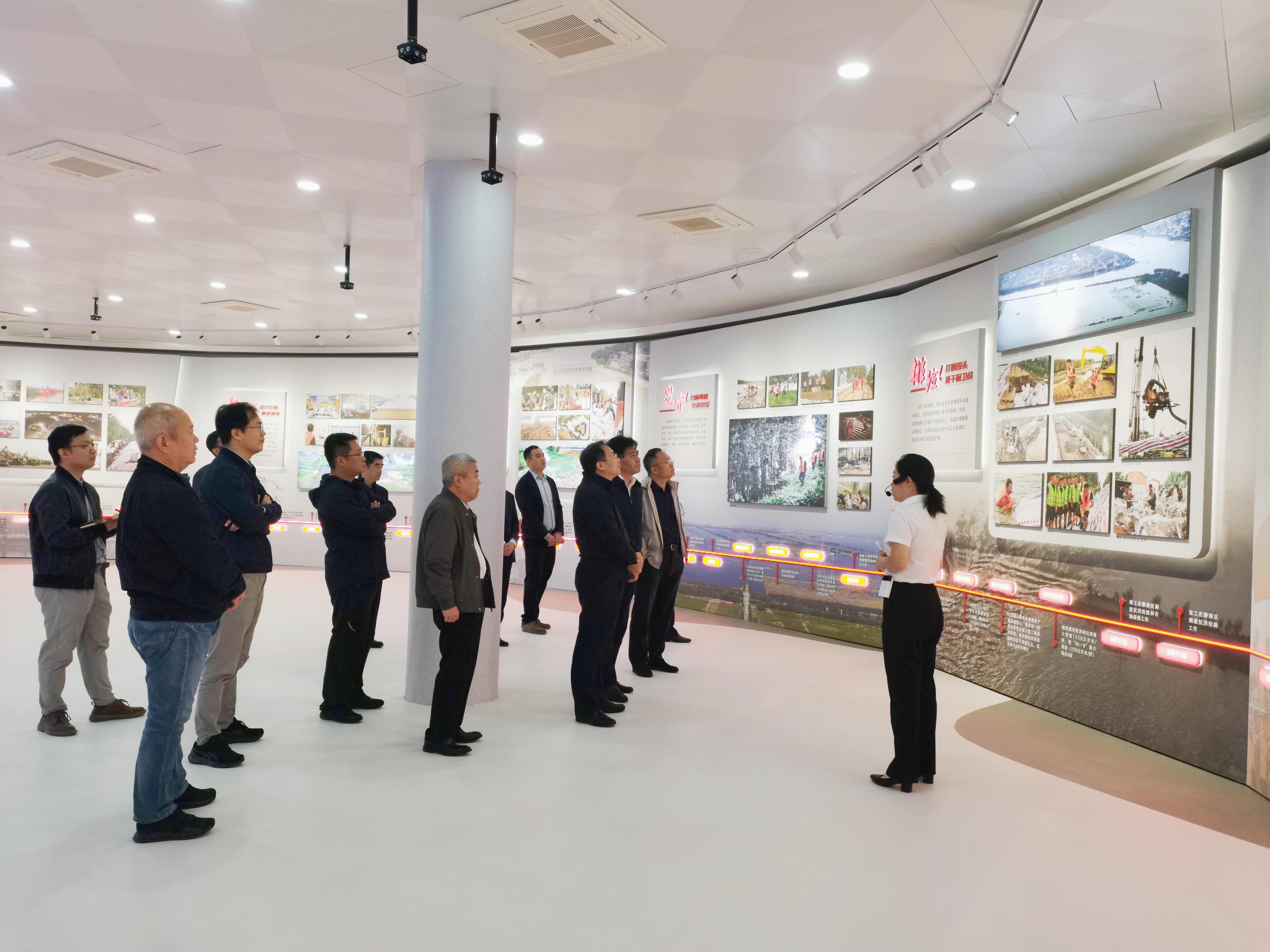 天津市委市级机关工委查抄领导天津市成功应对海河“23·7”流域性特大洪水纪实展布展情况 天津市委市级机关工委查抄领导天津市成功应对海河“23·7”流域性特大洪水纪实展布展情况