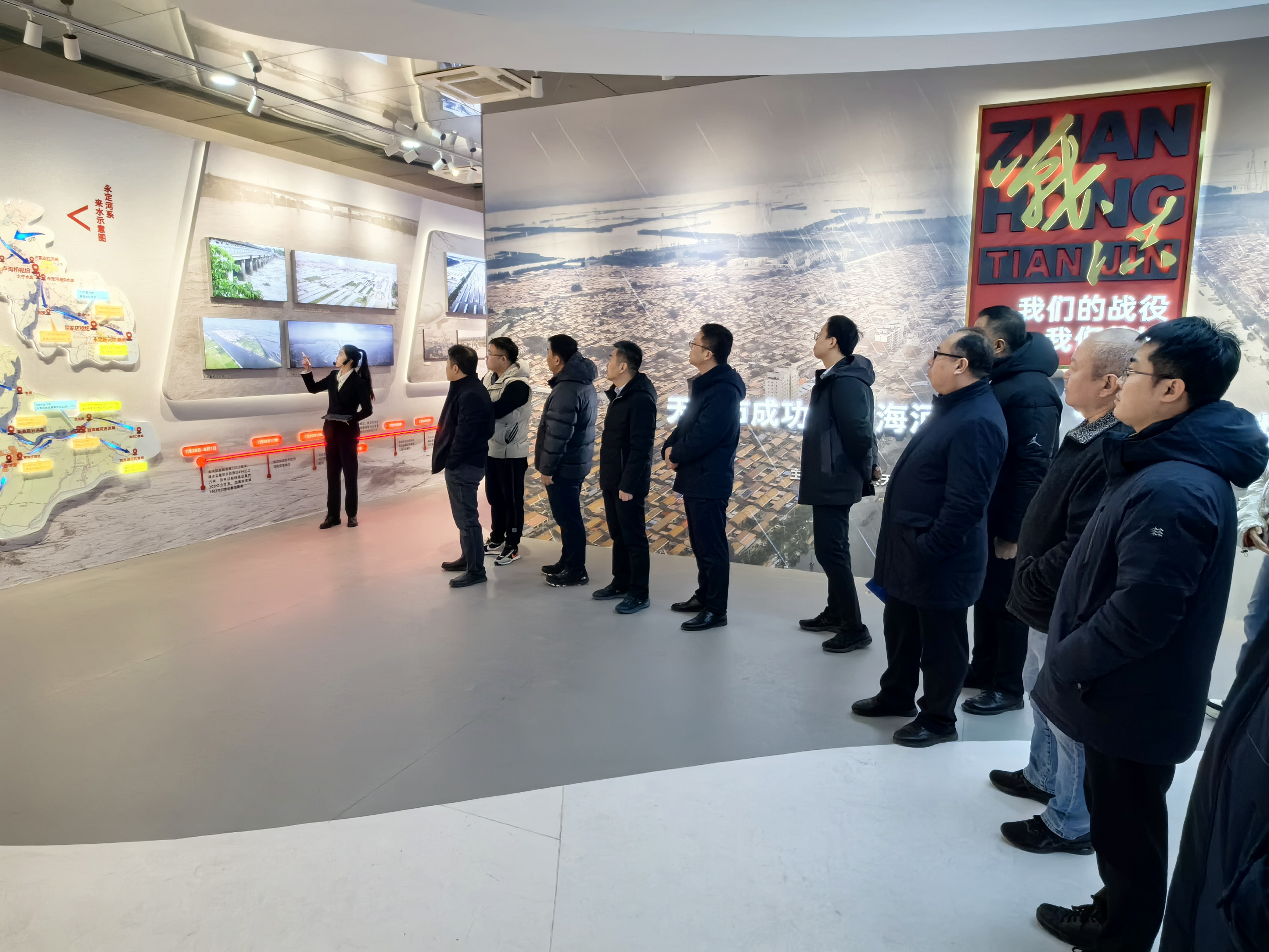 公司在津召开示范性工程观摩互换会 公司在津召开示范性工程观摩互换会