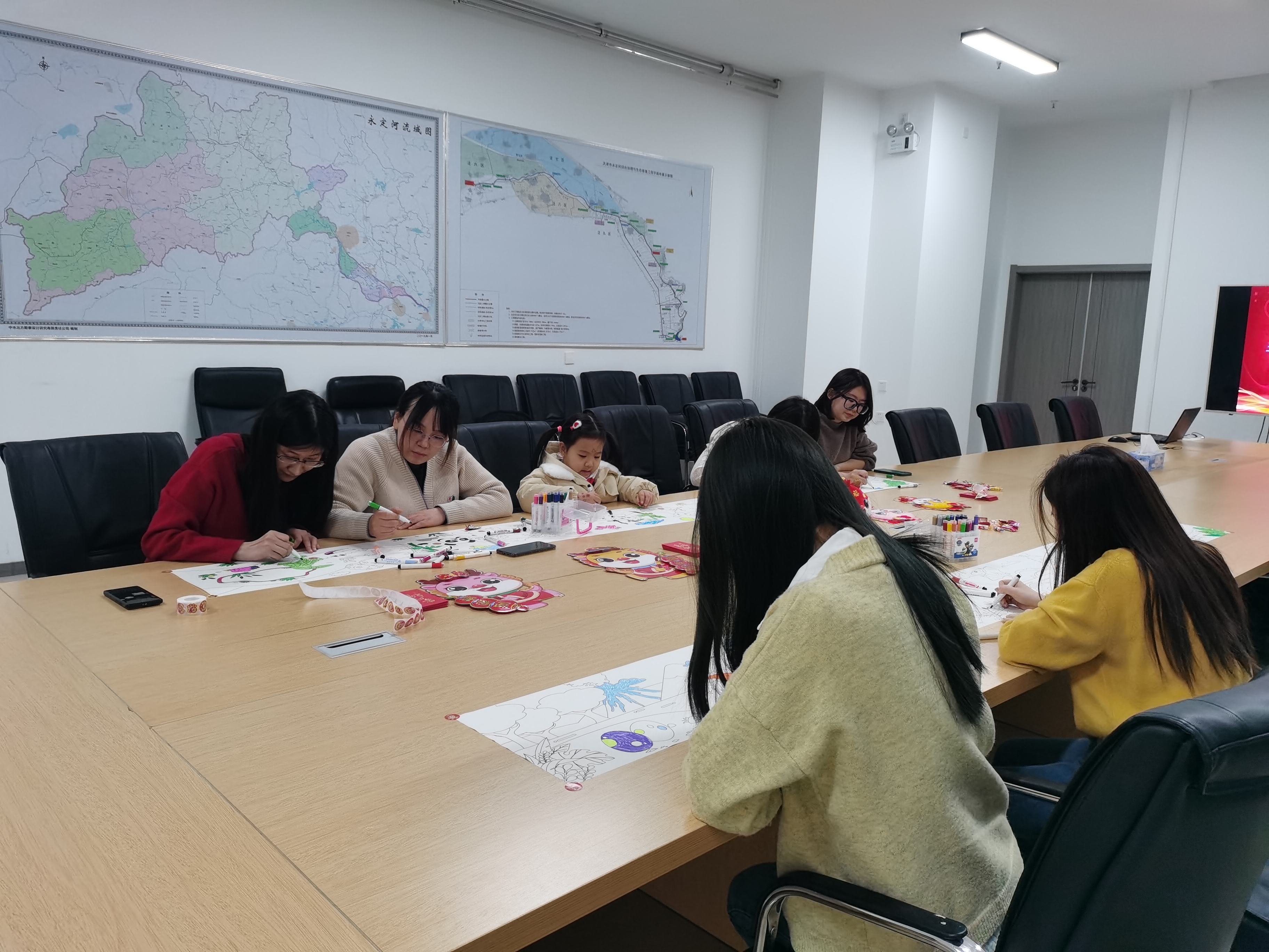 天津分公司 | 绘出幸福！天津分公司工会发展春节亲子活动