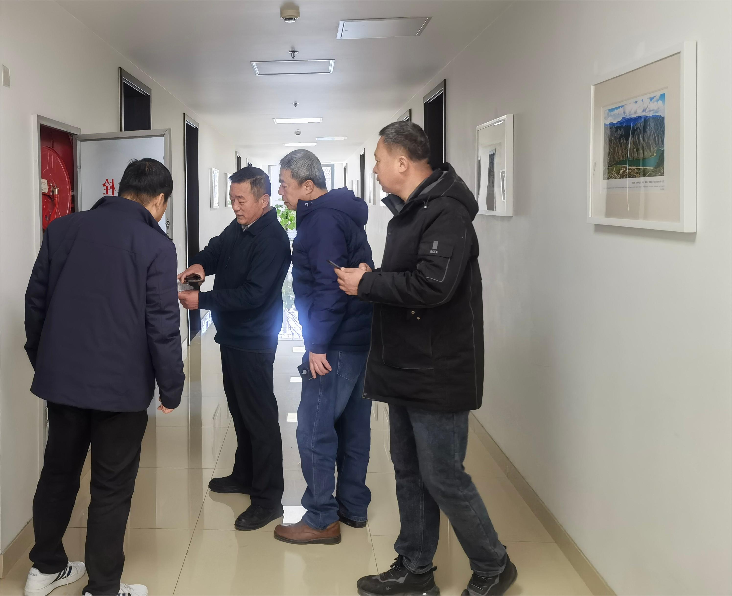 公司总部发展节前安全查抄 公司总部发展节前安全查抄