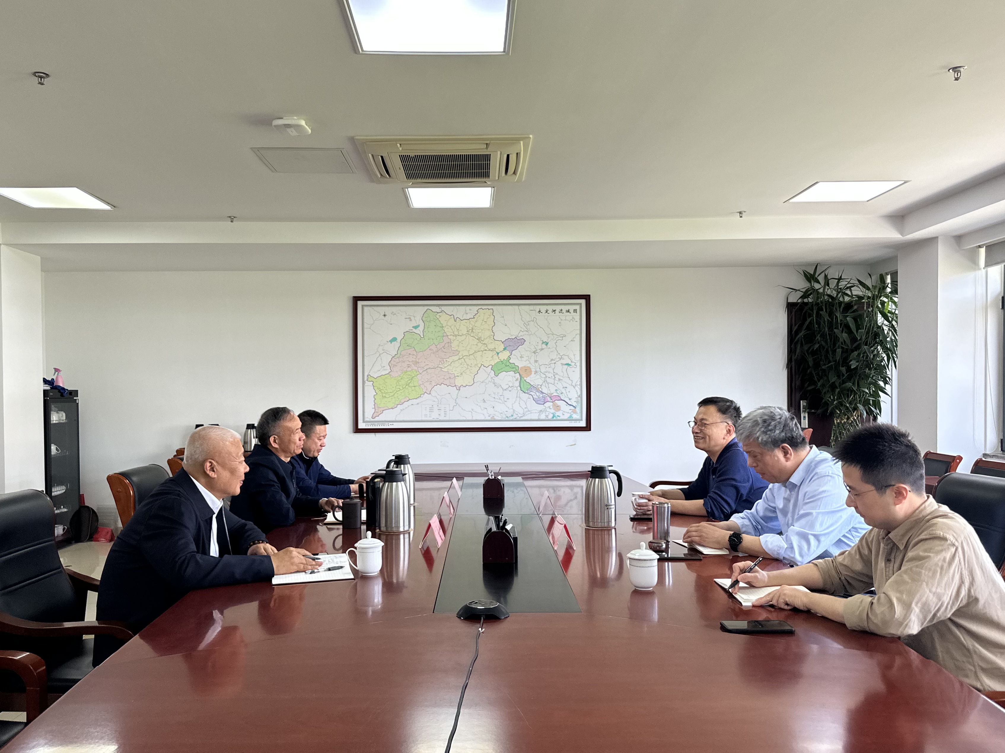 北京市J9集团综合治理与生态建复辅导幼组办公室到公司调研座谈 北京市J9集团综合治理与生态建复辅导幼组办公室到公司调研座谈