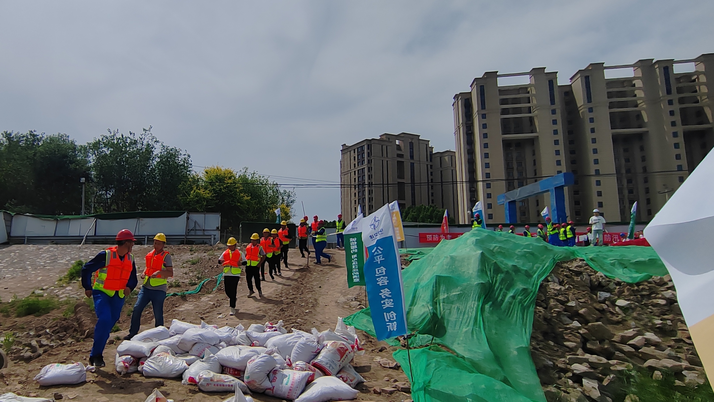 临汾分公司 | 临汾区域在建项目发展防汛应急演练 临汾分公司 | 临汾区域在建项目发展防汛应急演练