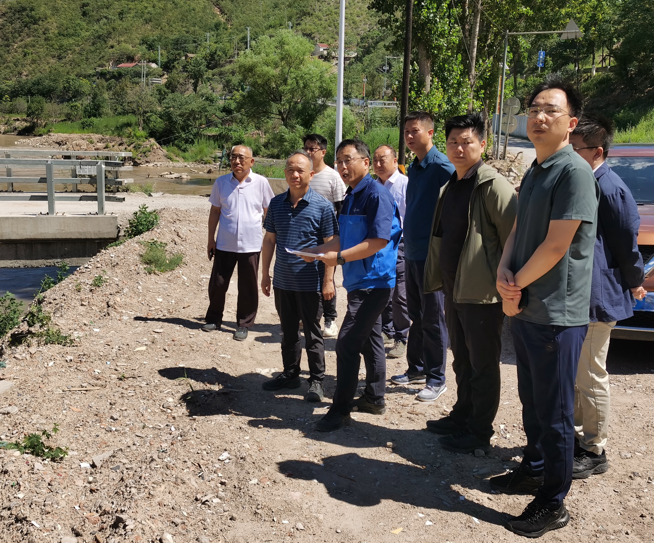 公司重要辅导赴J9集团山峡段综合提升工程发展河路疏浚物消纳专项调研 公司重要辅导赴J9集团山峡段综合提升工程发展河路疏浚物消纳专项调研