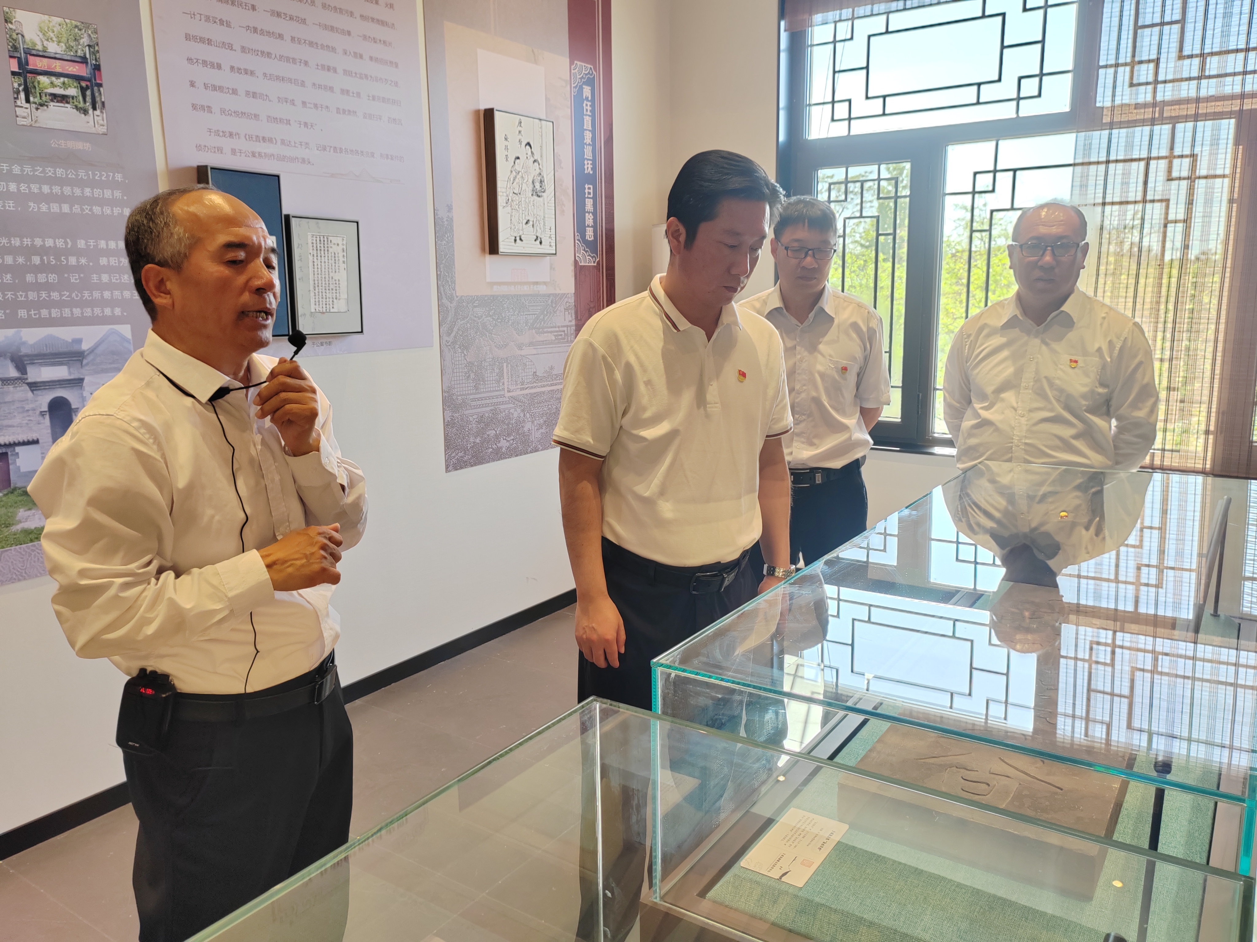 临汾地域结合党支部赴于成龙廉能文化教育中心观摩进建 临汾地域结合党支部赴于成龙廉能文化教育中心观摩进建