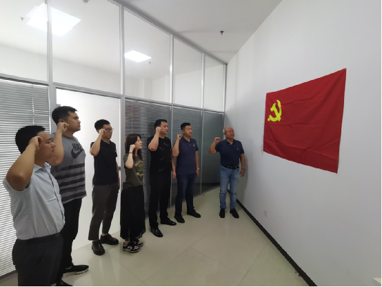 天津分公司党支部发展“喜迎二十大 同心庆七一” 主题党日活动 天津分公司党支部发展“喜迎二十大 同心庆七一” 主题党日活动